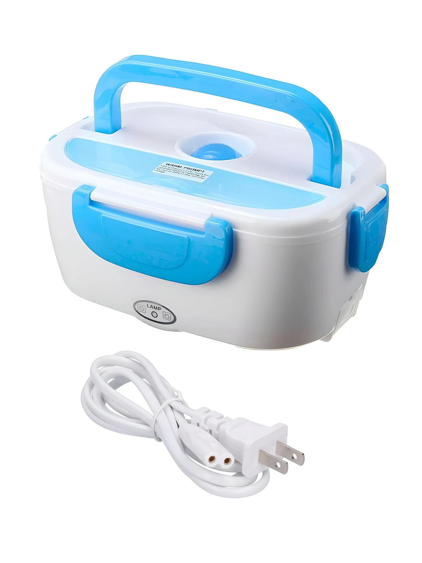 Fiambrera eléctrica portátil para viajes y trabajo, 220V para calentar alimentos y aperitivos.