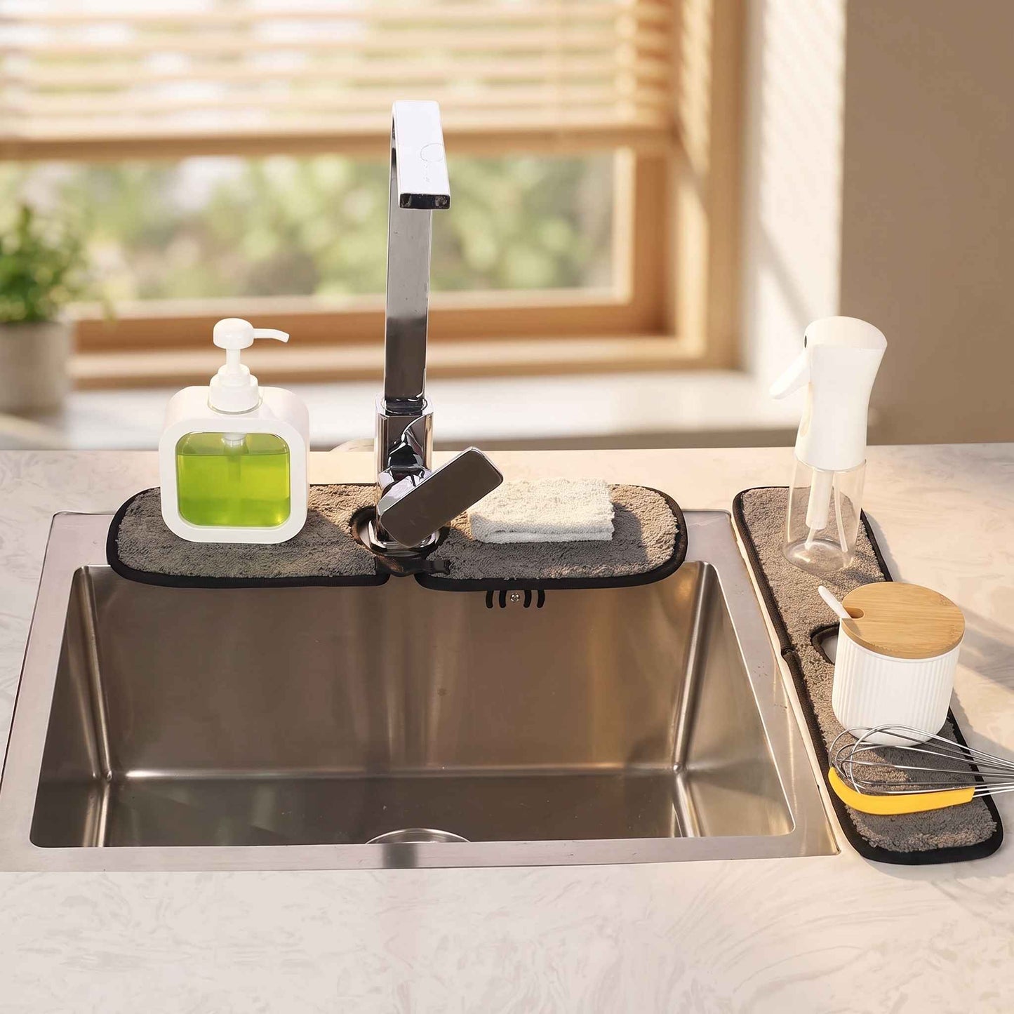 apete absorbente para grifo microfibra talla S protector encimera cocina y baño
