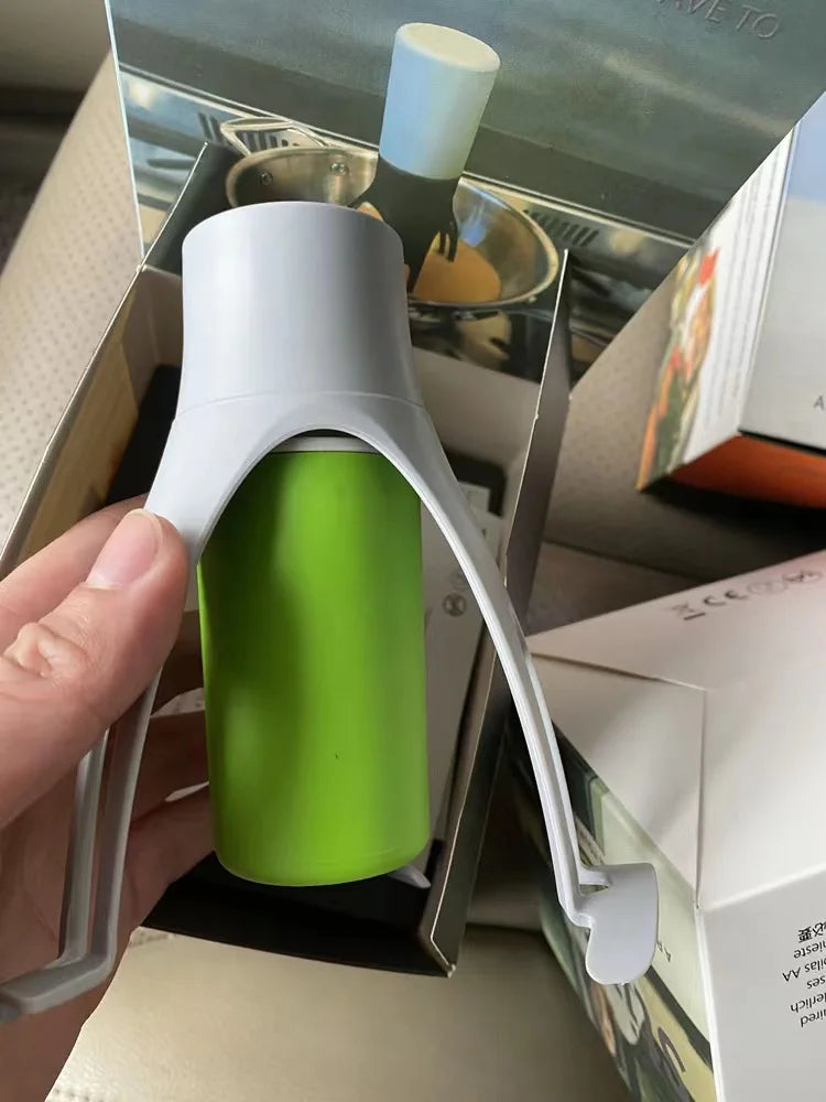 Mezclador automático 360 color verde batidor inteligente cocina ligero compacto